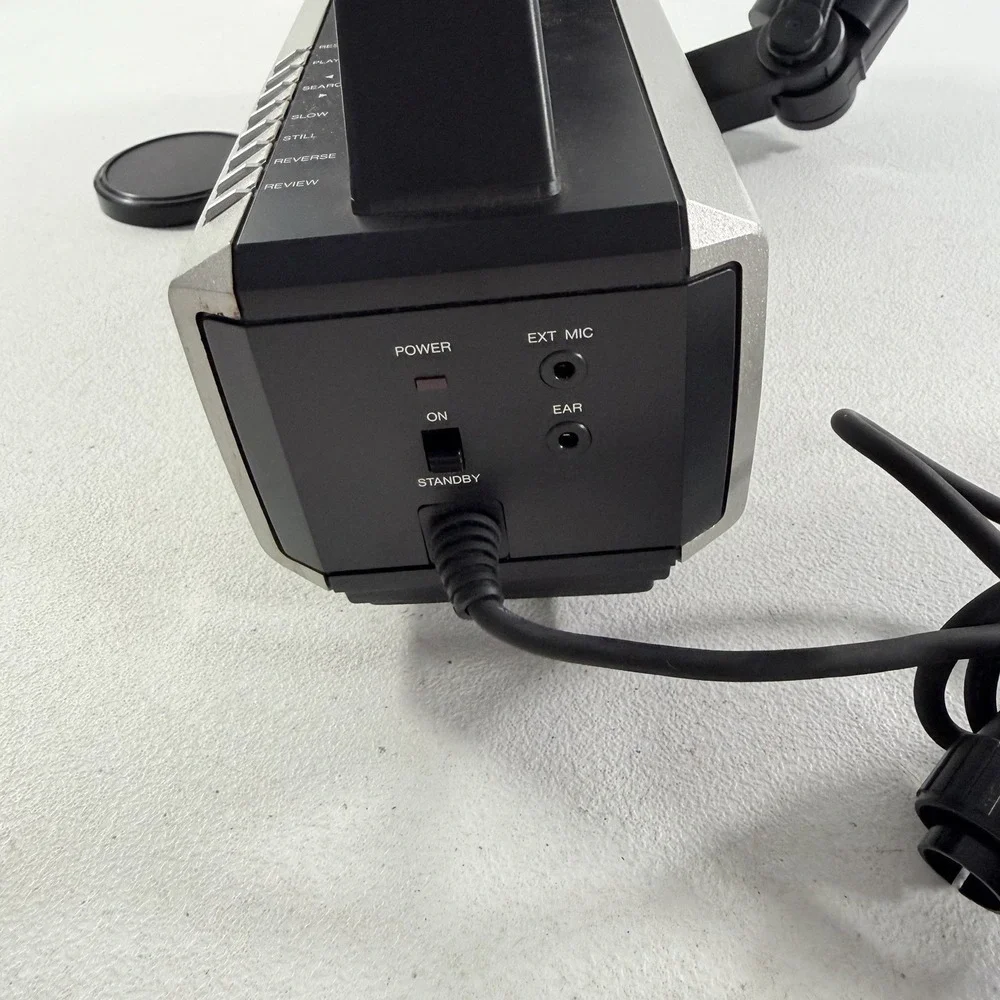 Vintage RCA CC017 SelectaVision Color Video Camera W/ Viewfinder UNTESTED‎
